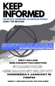 SASNA Online subcommittee @ Islip Starbucks